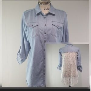 Rue 21 denim top